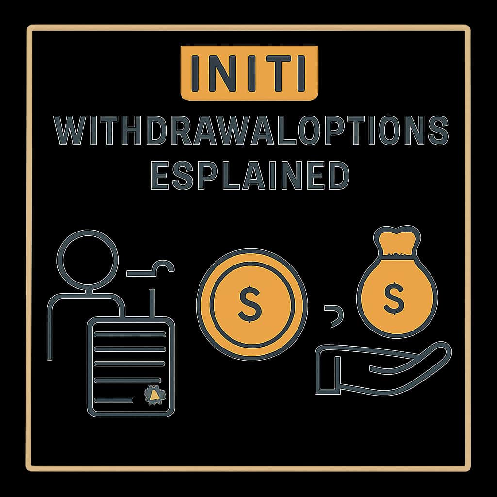 Illustration detailing IN111 withdrawal options.