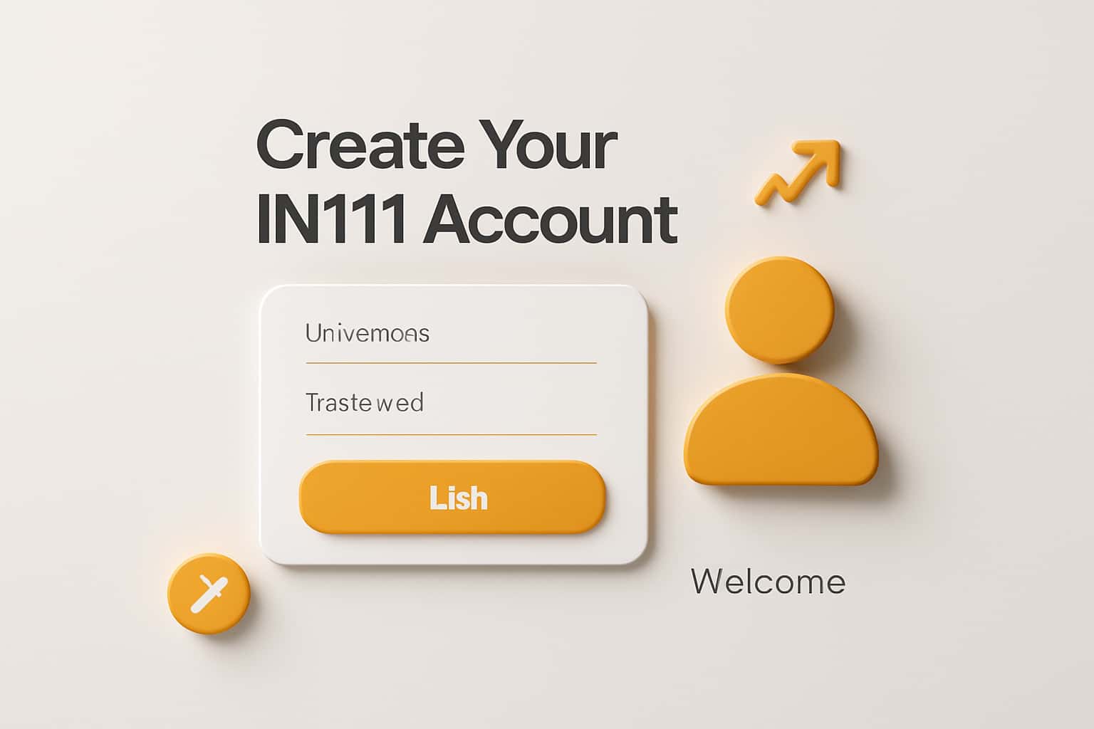 Create Your IN111 Account Interface