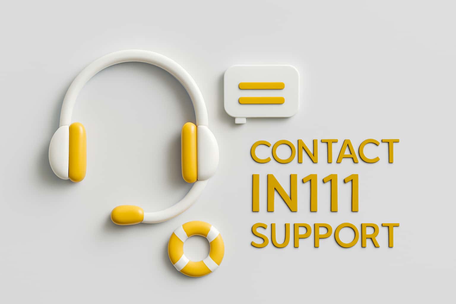 Contact IN111 Support Interface